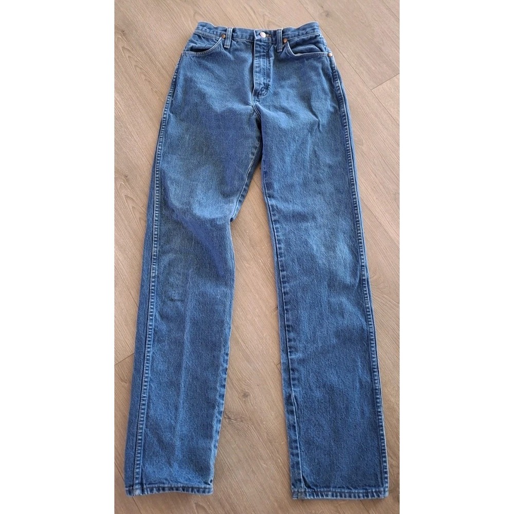 Vintage Wrangler 13MWZG Womens 9x36 Cowboy Cut Jeans Made USA High Rise 90s